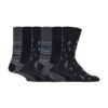 Mens Non Elastic Top Patterned Socks by Gentle Grip