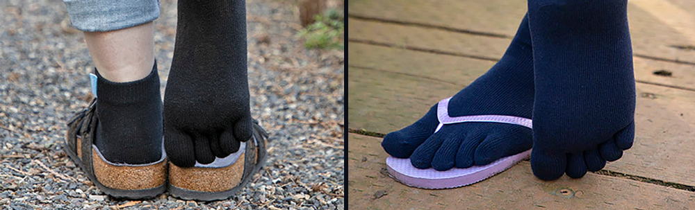 Why do people decide to wear toe socks 4